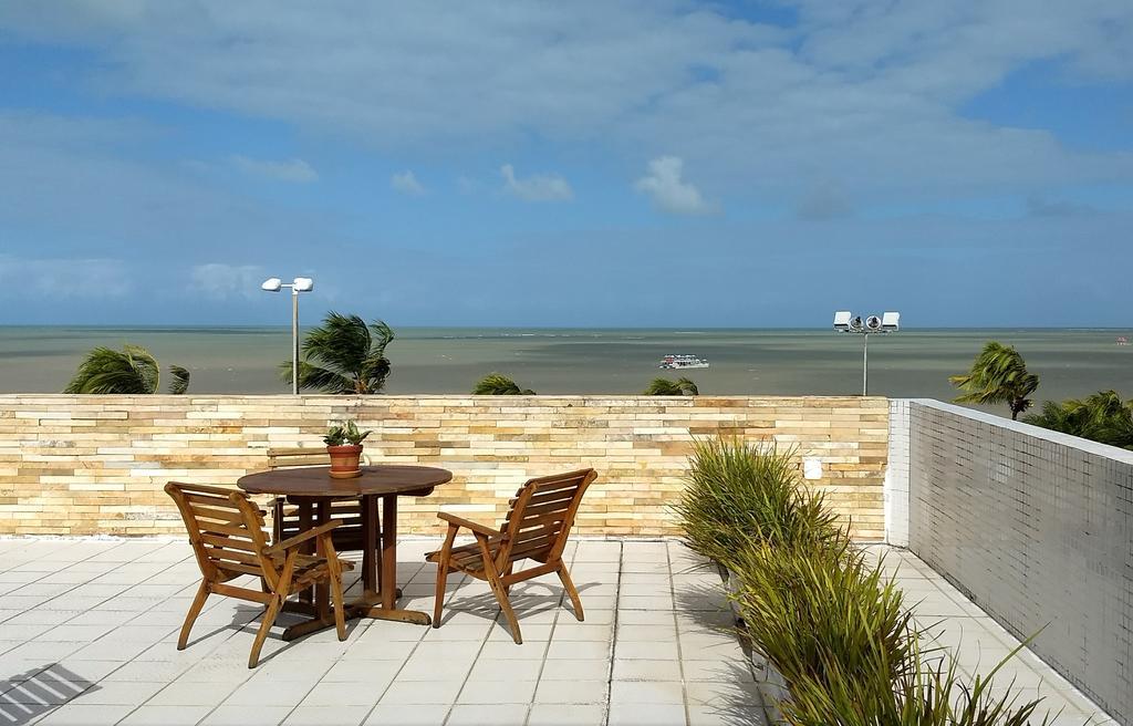 João PessoaAp 306 Flat Beira Mar Praia De Tambauアパートメント エクステリア 写真